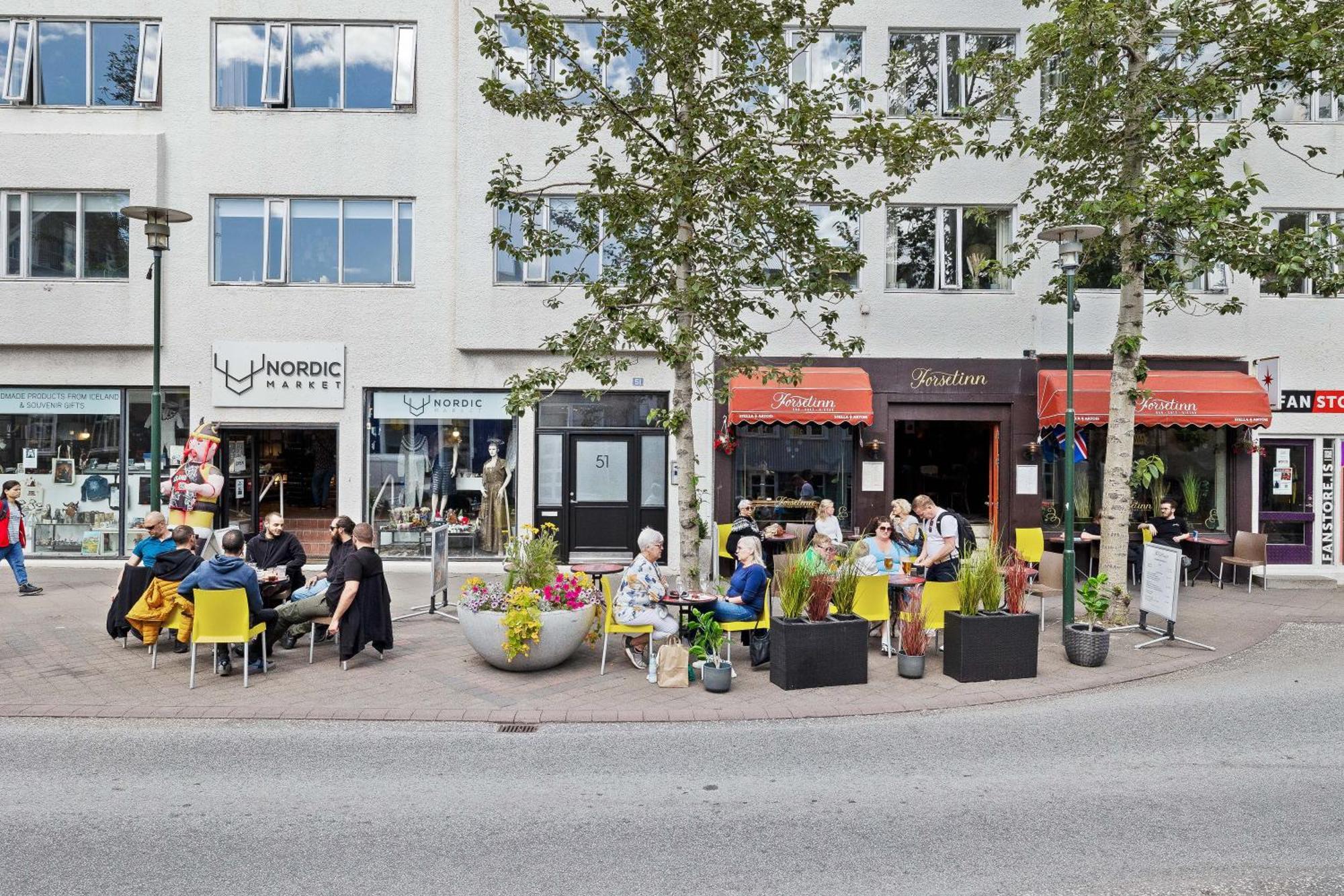 Down Town Rvk Shopping Street Living Lejlighed Reykjavík Eksteriør billede